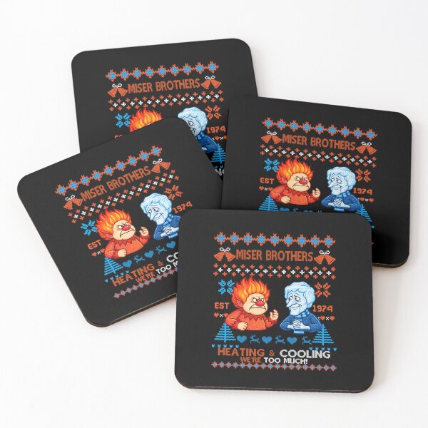 Item preview, Miser Brothers Heating and Cooling Ugly Christmas Sweater designed and sold by akacehans546.