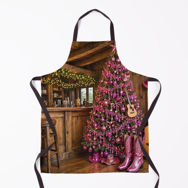Item preview, Pink Rhinestone Country Bar Christmas Tree designed and sold by Sybille-Yates.