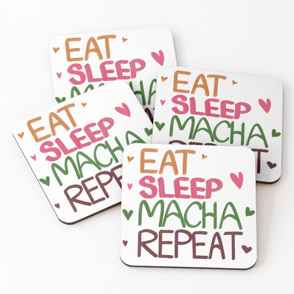 Item preview, Eat, sleep, Macha, repeat  designed and sold by CarmenEve.
