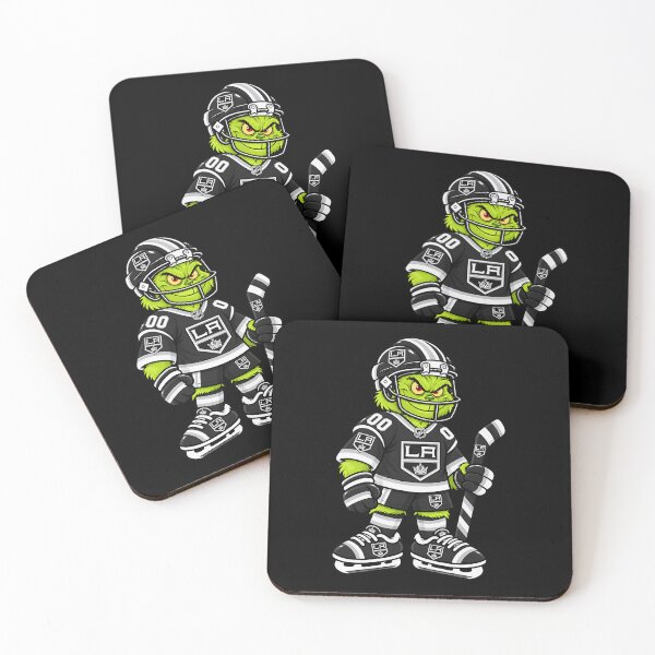 Item preview, Los Angeles Kings Team Funny Grinch Ice Hockey Player designed and sold by Noelle Gordon.