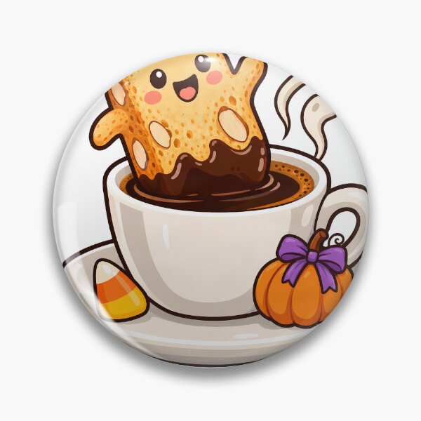 Item preview, Boo-scotti – Cute Ghost Biscotti Espresso Italian Halloween Pun designed and sold by marwanerrady.