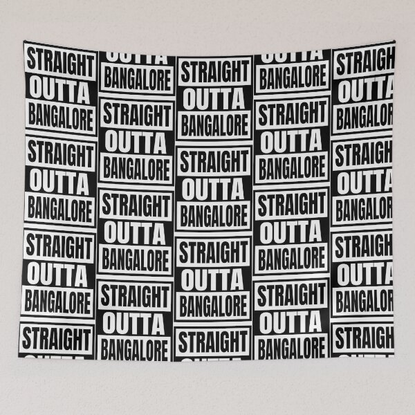 Item preview, Straight Outta Bangalore designed and sold by stauffe-rman.