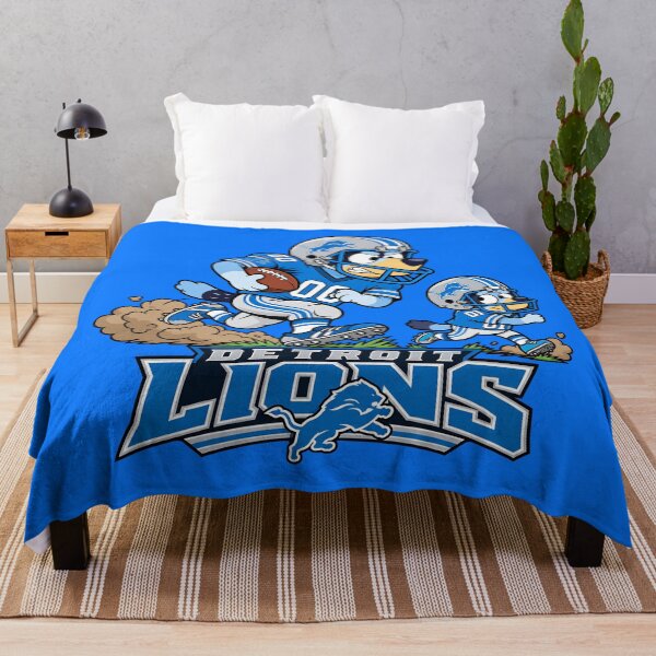Item preview, Detroit Lions Team Funny Blueys and Dad Football Players designed and sold by Justice Geovanni.