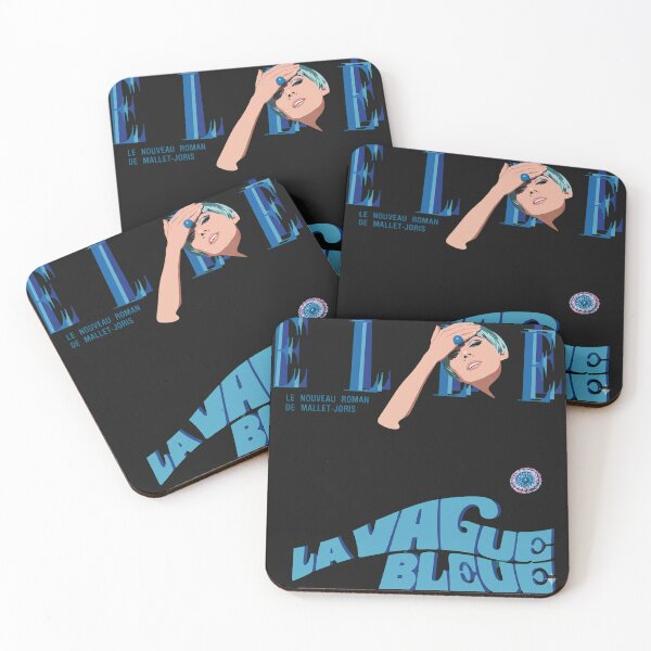Item preview, Elle Vintage Cover La Vague Bleue   designed and sold by MichaelFusco270.