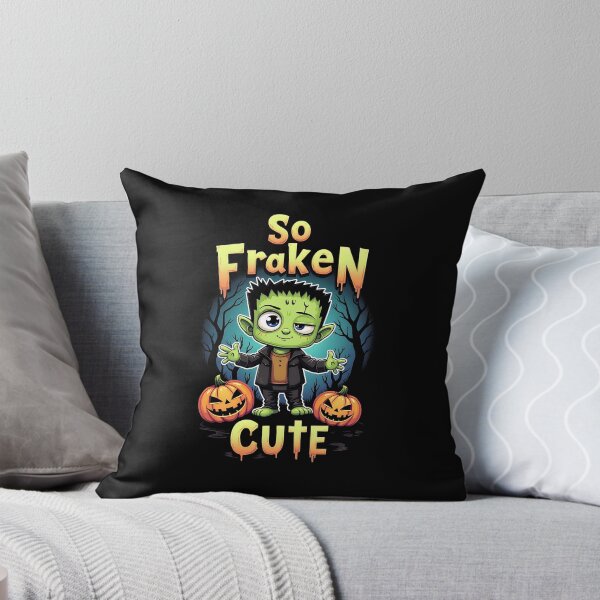 Item preview, So Fraken Cute Halloween Gift Frankenstein Monster Joke designed and sold by Say It With Ink.