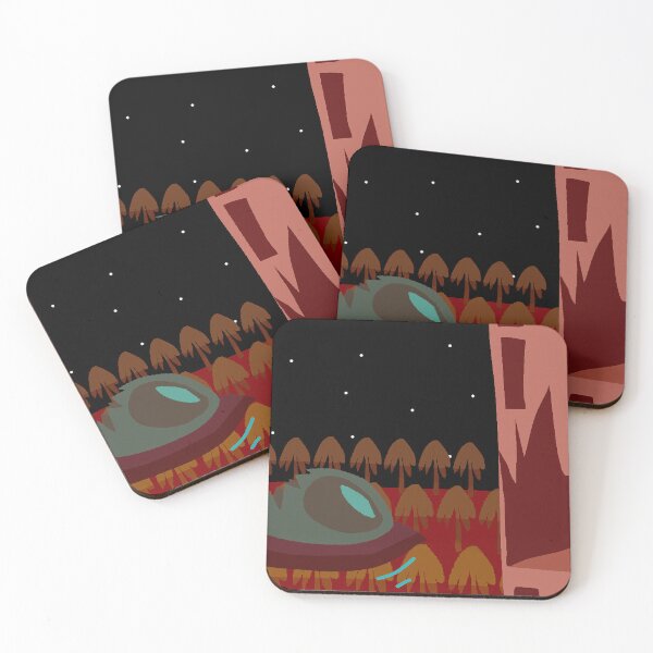 Item preview, Alien Spaceship Landing Night designed and sold by BroUFoooo.