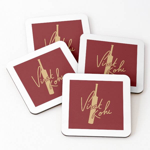 Item preview, Virat Kohli Minimalist Gold Bat Signature  Rcb Red  Gold Cricket Fan Art designed and sold by stauffe-rman.