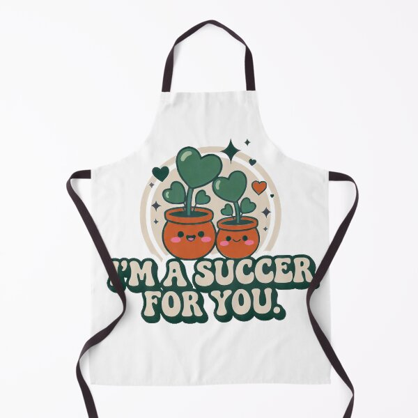 Item preview, Im A Succer For You Cute Plant Pun Heart Succulent Retro designed and sold by Per My Last Nerve Studio.