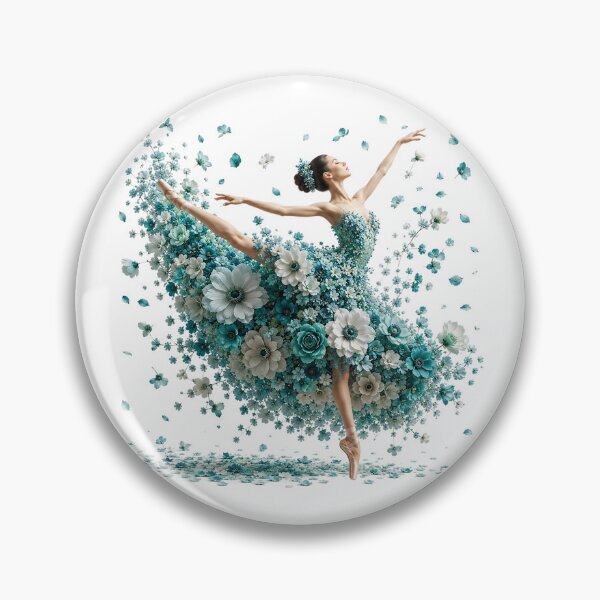 Item preview, Floral Ballerina  designed and sold by MichalHau.