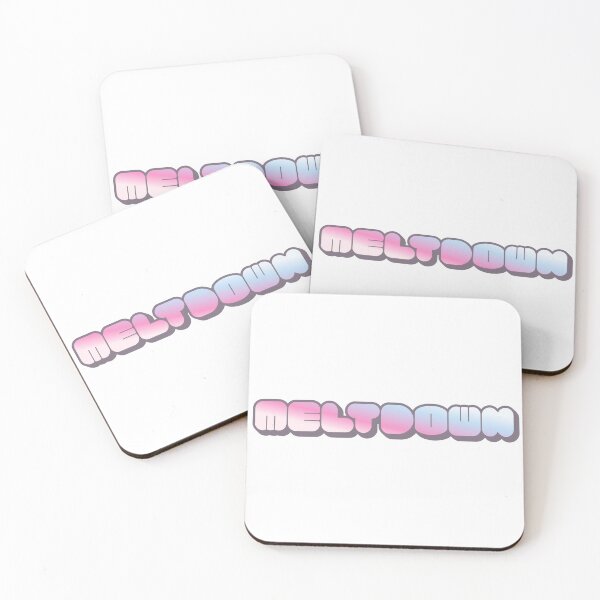 Item preview, Meltdown Pastel Bubble Lettering Autistic Neurospicy designed and sold by lenalenspod.