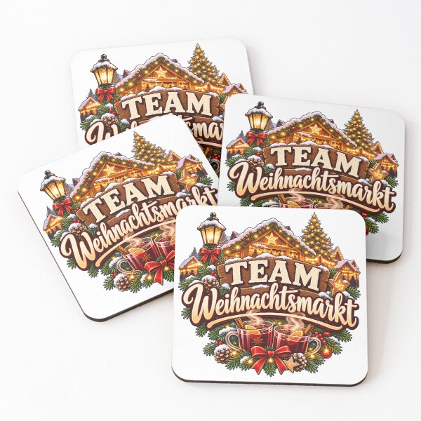 Item preview, Christmas Market Team - Winter motif with mulled wine designed and sold by smellypumpy.