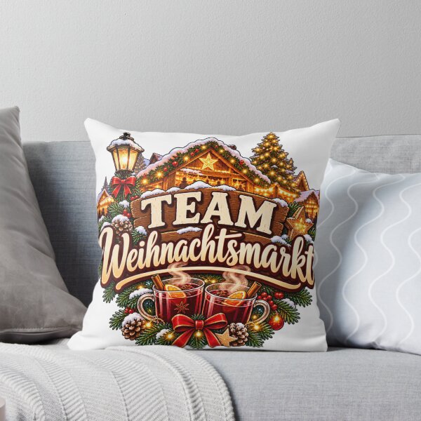 Item preview, Christmas Market Team - Winter motif with mulled wine designed and sold by smellypumpy.