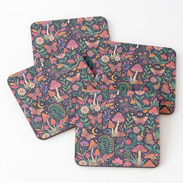 Item preview, Psychedelic Mushroom Forest designed and sold by naragon4289.