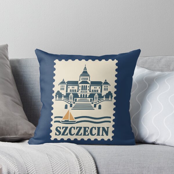 Item preview, Szczecin Poland Chrobry Embankment Postage Stamp designed and sold by MavtM.