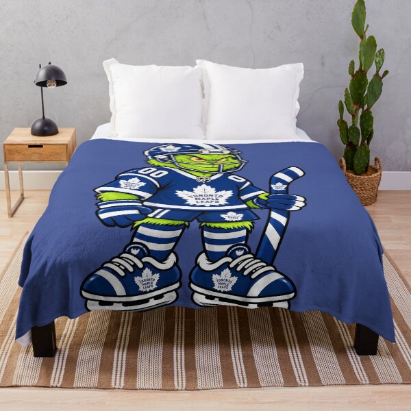 Item preview, Toronto Maple Leafs Team Funny Grinch Ice Hockey Player designed and sold by Noelle Gordon.