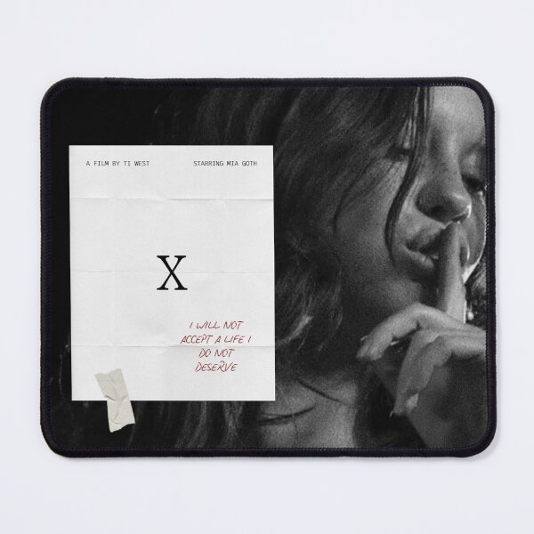 Item preview, X // horror movie poster designed and sold by 33ll.