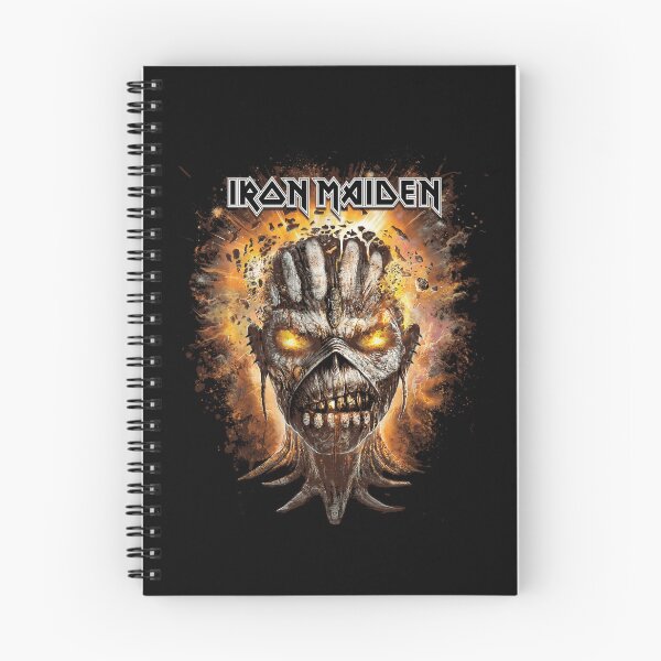 Item preview, Iron Maiden Exploding Eddie Fiery Skull Design designed and sold by William Williamson.
