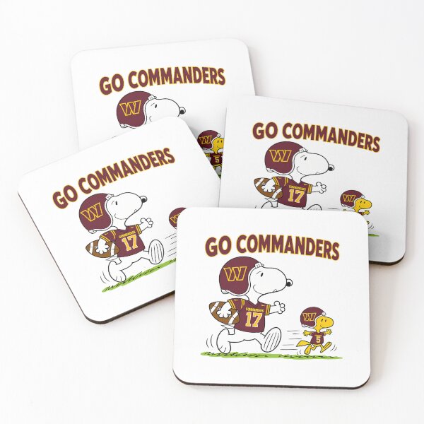 Item preview, Snoopy  Woodstock Washington Commanders Football Retro F330 designed and sold by JaydaDickens.