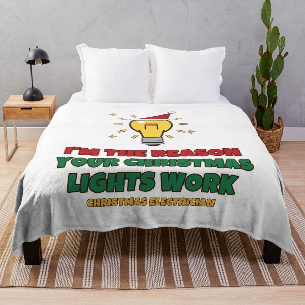 Item preview, I'm The Reason Your Christmas Lights Work Funny Electrician Christmas designed and sold by Bornprints.