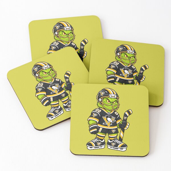 Item preview, Pittsburgh Penguins Team Funny Grinch Ice Hockey Player designed and sold by Noelle Gordon.