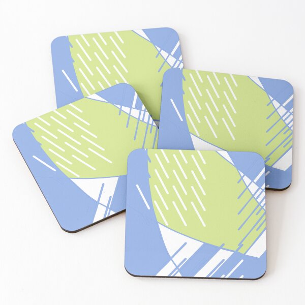 Item preview, Pastel Geometric Abstract | Mid Century Modern Pattern Art designed and sold by Peaceful Lotus Home Design.