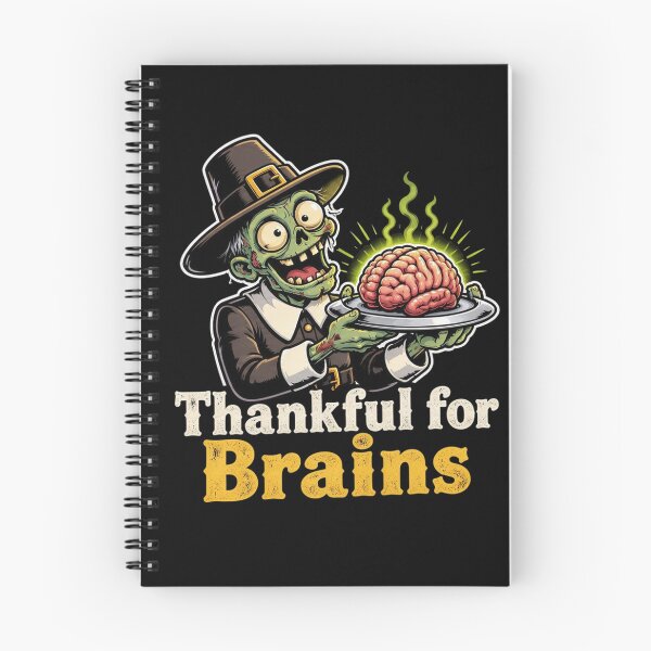 Item preview, Funny Zombie Thanksgiving Brains designed and sold by j-k-graphics.