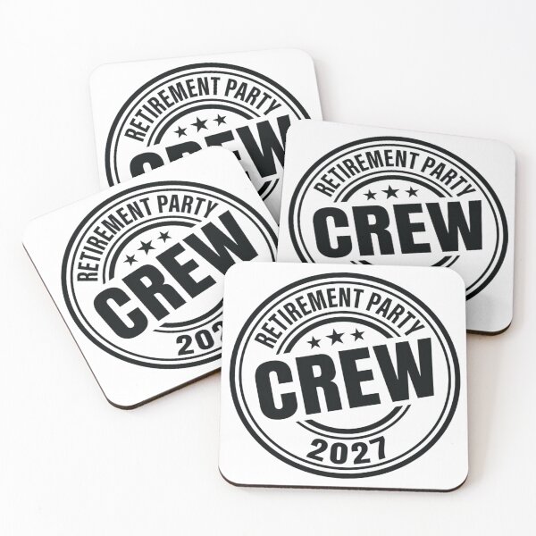 Item preview, Retirement Party Crew 2027, Retirement Party designed and sold by CloudyPress.