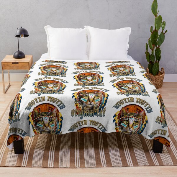 Item preview, American Indians Rootin Tootin Cowboy Cat designed and sold by shook-jessika.