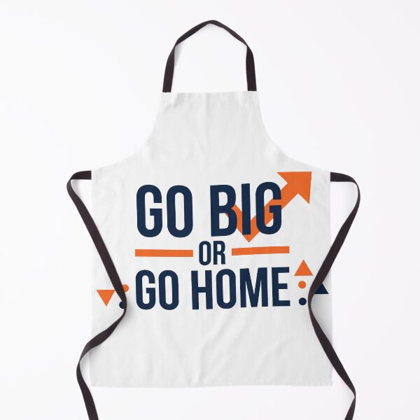 Item preview, Go Big or Go Home – Bold Motivational Quote designed and sold by BunnyLove003.