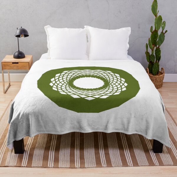 Item preview, Geometric Spiral Mandala | Sacred Geometry Abstract Design designed and sold by Peaceful Lotus Home Design.