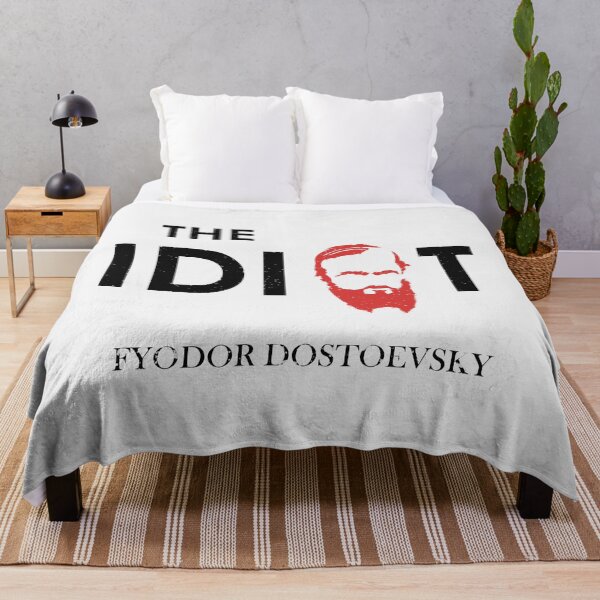 Item preview, The Idiot - Fyodor Dostoevsky Classic Literature Minimalist Graphic designed and sold by FULLER FACTORY.
