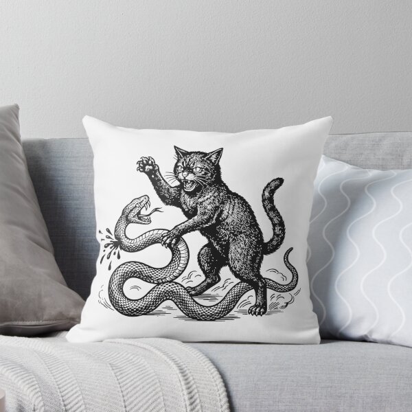 Item preview, Cat vs Snake designed and sold by Pintwich.