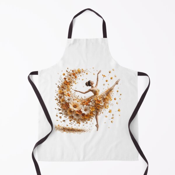 Item preview, Golden Floral Ballerina designed and sold by MichalHau.