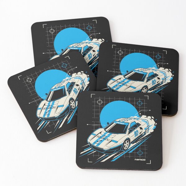 Item preview, A Drifting Race Car Ridge Racer Techwear Gaming Graphic Tee designed and sold by Senpaiwaves.