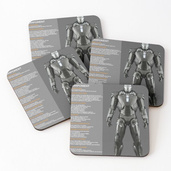 Item preview, Iron Man Mark 13 Bio Poster designed and sold by Gman-A113.