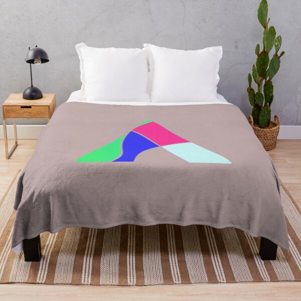 Item preview, Colorful Geometric Abstract | Memphis Style Triangle Design designed and sold by Peaceful Lotus Home Design.