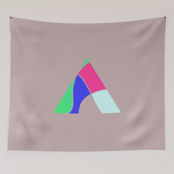 Item preview, Colorful Geometric Abstract | Memphis Style Triangle Design designed and sold by Peaceful Lotus Home Design.