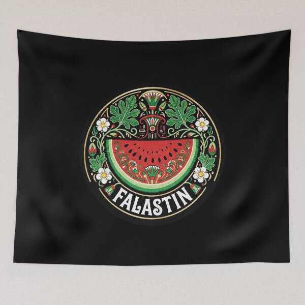Item preview, free Palestine free Gaza watermelon  designed and sold by Pintwich.