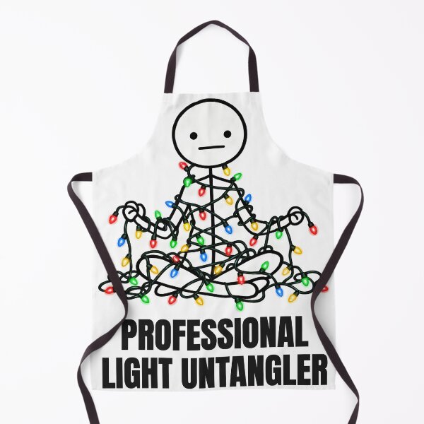 Item preview, Professional Light Untangler – Funny Stickman Christmas Lights designed and sold by marwanerrady.
