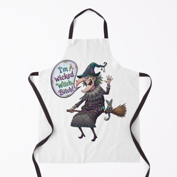 Item preview, Im a wicked witch, bitch! designed and sold by Vintage Designs +.