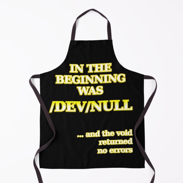 Item preview, Unix: In the beginning was /dev/null ... and the void returned no errors designed and sold by LittleGreyMan2026.