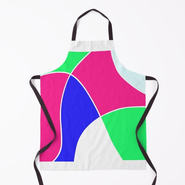Item preview, Colorful Geometric Abstract | Modern Curved Color Block Art designed and sold by Peaceful Lotus Home Design.