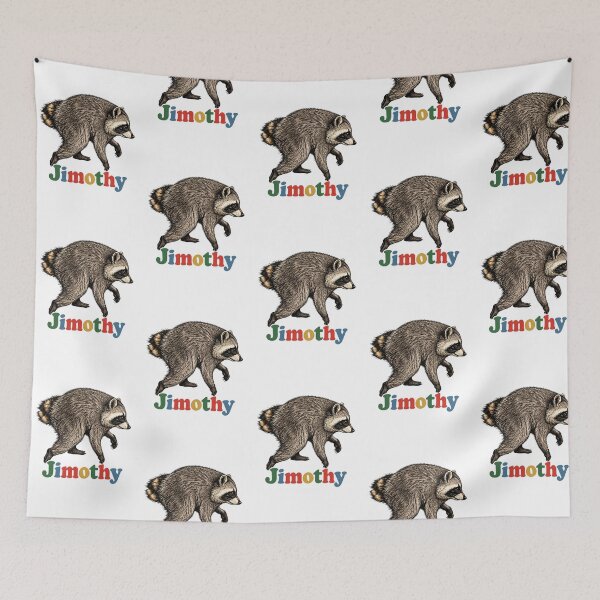 Item preview, Jimothy Viral Raccoon, Funny Trash Panda Wildlife, Retro Animal Lover designed and sold by MantilPhonara.