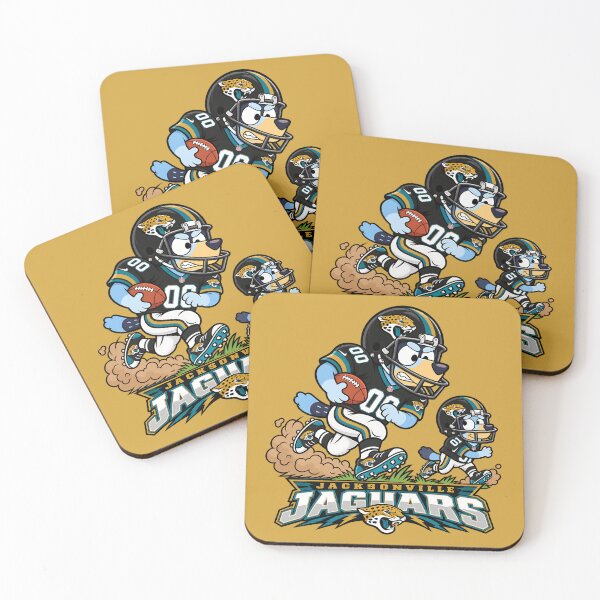 Item preview, Jacksonville Jaguars Football Team Funny Blueys and Dad Players designed and sold by Elena George.