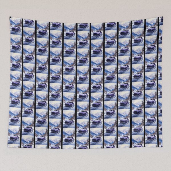 Item preview, Sports Avant Driving Through Winter's Beauty Scenic Landscape Design designed and sold by melouki.