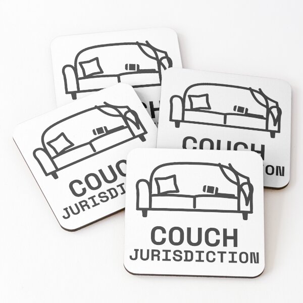 Item preview, Couch Jurisdiction Funny Homebody Introvert designed and sold by PhoenixTShirtz.