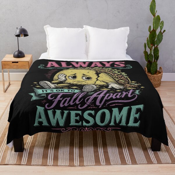 Item preview, Celebrate your love for It's Ok to Fall Apart Taco with this Always Awesome graphic t-shirt. designed and sold by Magic-Humor.