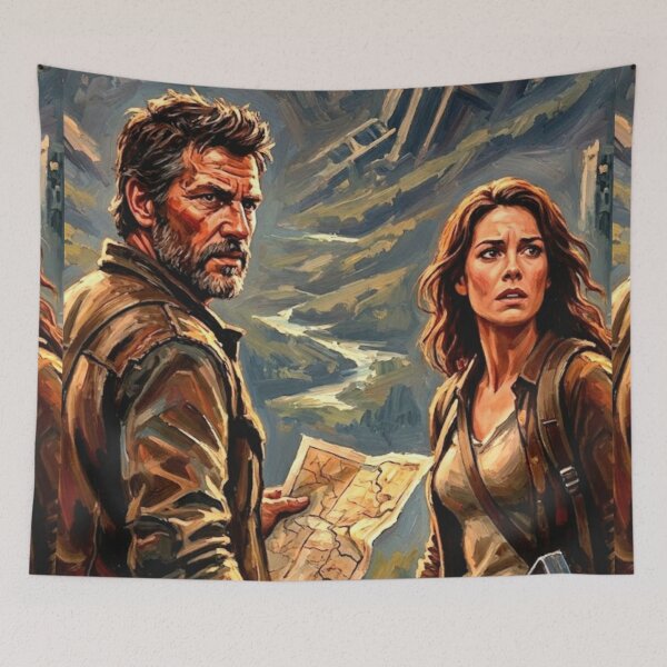Item preview, Then There Were Giants: Savage Wasteland Fine Art Tribute designed and sold by Art's Diner.