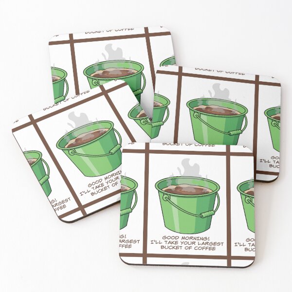 Item preview, Good morning! I'll take your largest bucket of coffee designed and sold by 4gottenlore.