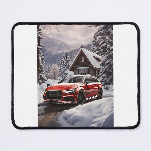 Item preview, Sporty Car Against Winter Landscape designed and sold by melouki.
